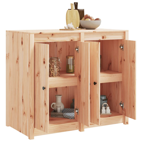 vidaXL Outdoor Kitchen Cabinet MEPPEL Solid Pine Wood
