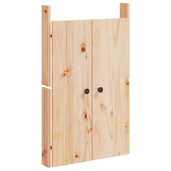 vidaXL Outdoor Kitchen Cabinet MEPPEL Solid Pine Wood