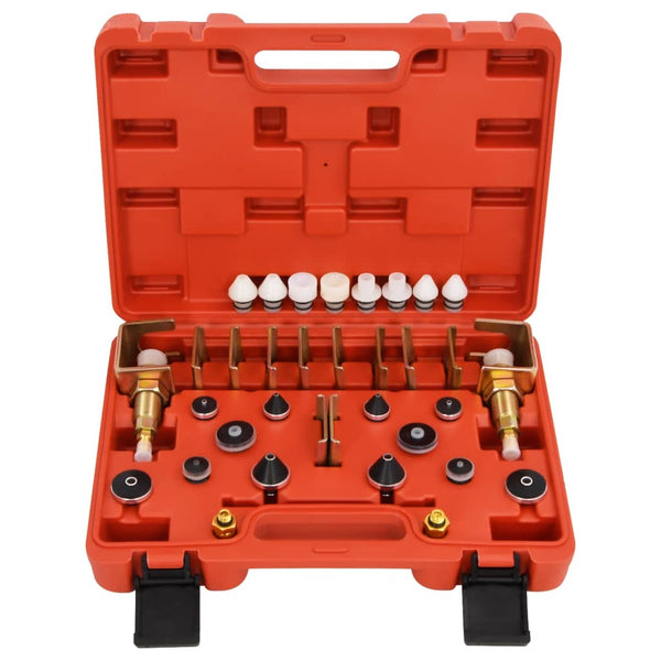 vidaXL Cooling System Tester Set Red 36x27x9 cm