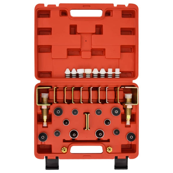 vidaXL Cooling System Tester Set Red 36x27x9 cm