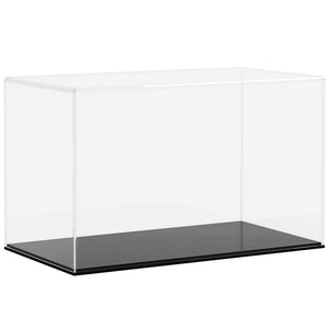 vidaXL Transparent Display Cabinet 31x17x19 cm Acrylic