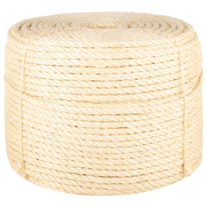 vidaXL Rope 100% Sisal 10 mm 25 m