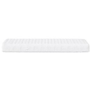 vidaXL Day Bed with Mattress Light Grey 80x200 cm Fabric