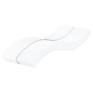 vidaXL Day Bed with Mattress Black 80x200 cm Fabric