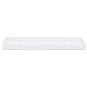 vidaXL Day Bed with Mattress Cream 90x200 cm Fabric
