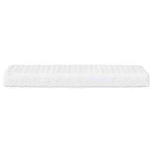 vidaXL Day Bed with Mattress Light Grey 90x190 cm Velvet