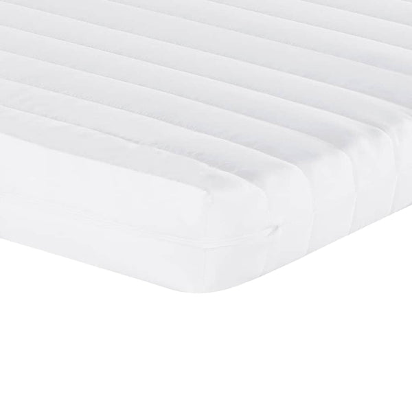 vidaXL Extendable Day Bed with Mattresses Blue 100x200 cm Velvet