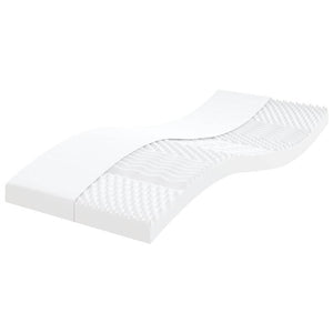 vidaXL Extendable Daybed with Mattresses Yellow 100x200 cm Velvet