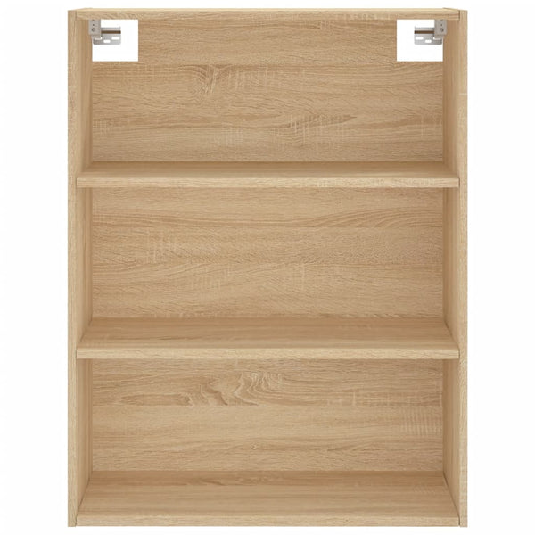 vidaXL Sideboard Sonoma Oak 69.5x34x180 cm Engineered Wood