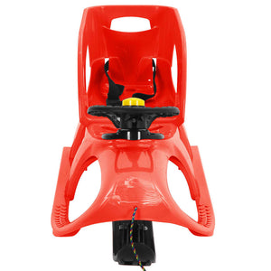 Kinderschlitten mit Lenkrad Rot