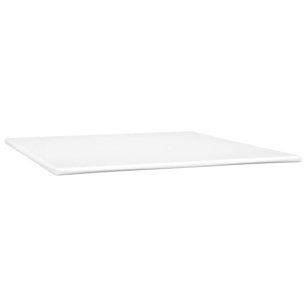 vidaXL Box Spring Bed with Mattress Blue 160x200 cm Fabric