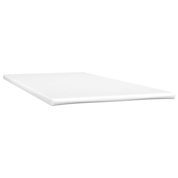vidaXL Box Spring Bed with Mattress Pink 100x200 cm Velvet