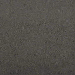 vidaXL Box Spring Bed with Mattress Dark Grey 180x200 cm Velvet