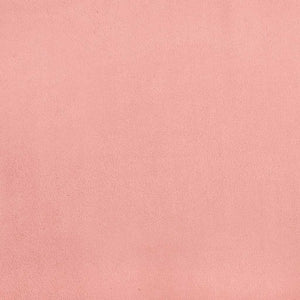 vidaXL Box Spring Bed with Mattress Pink 200x200 cm Velvet