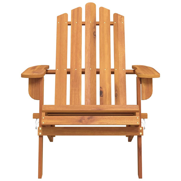vidaXL Adirondack Garden Chairs 2 pcs. Solid Acacia Wood