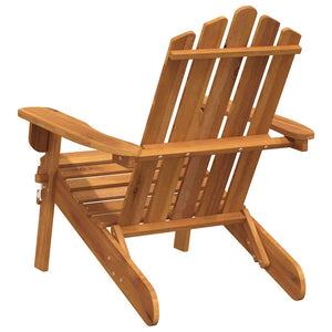 vidaXL Adirondack Garden Chairs 2 pcs. Solid Acacia Wood