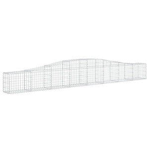 vidaXL Gabions with Arch 20 pcs. 400x30x40/60 cm Galvanized Iron