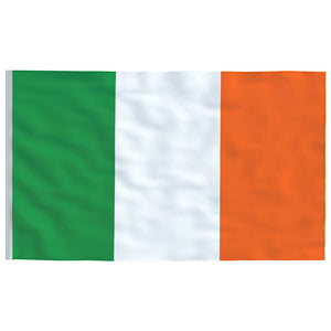 vidaXL Ireland Flag with Pole 5.5 m Aluminum