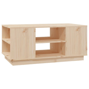 Couchtisch Kiefer Massivholz 90x49 cm