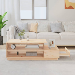 Couchtisch Kiefer Massivholz 120 cm