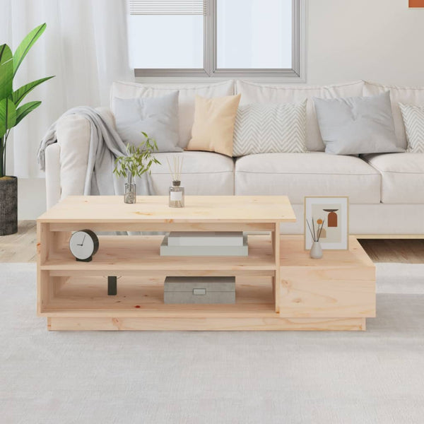 Couchtisch Kiefer Massivholz 120 cm