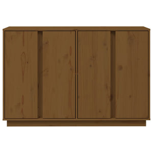 Sideboard Honigbraun 120 cm Kiefer Massivholz