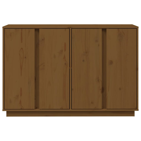 Sideboard Honigbraun 120 cm Kiefer Massivholz