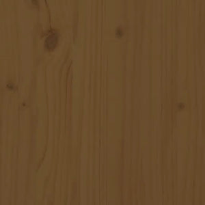 vidaXL Laundry Chest Honey Brown 44x44x66 cm Solid Pine Wood