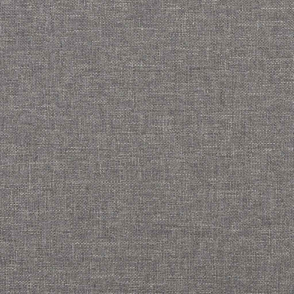 vidaXL 3-Seater Sofa with Footstool Light Grey 210 cm Fabric