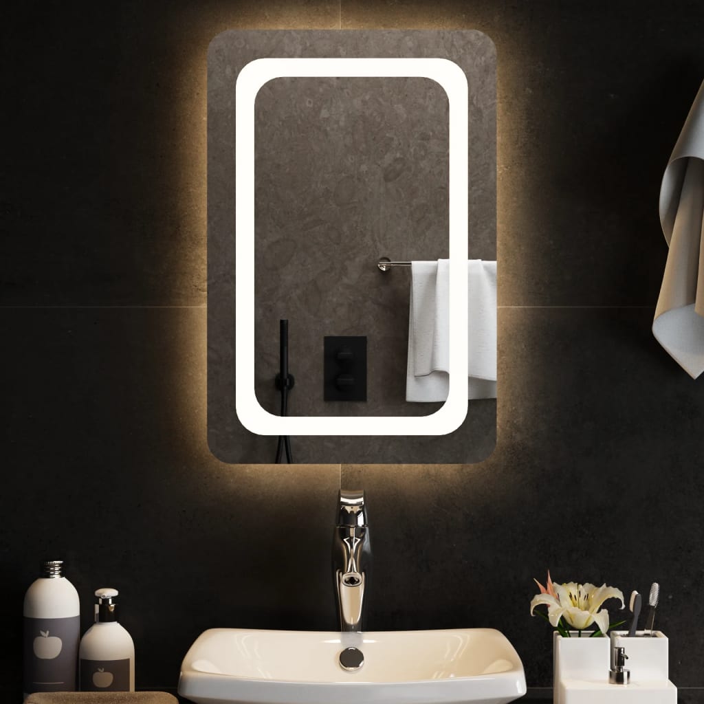 vidaXL LED Bathroom Mirror 40x60 cm