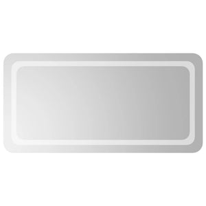 vidaXL LED Bathroom Mirror 50x100 cm