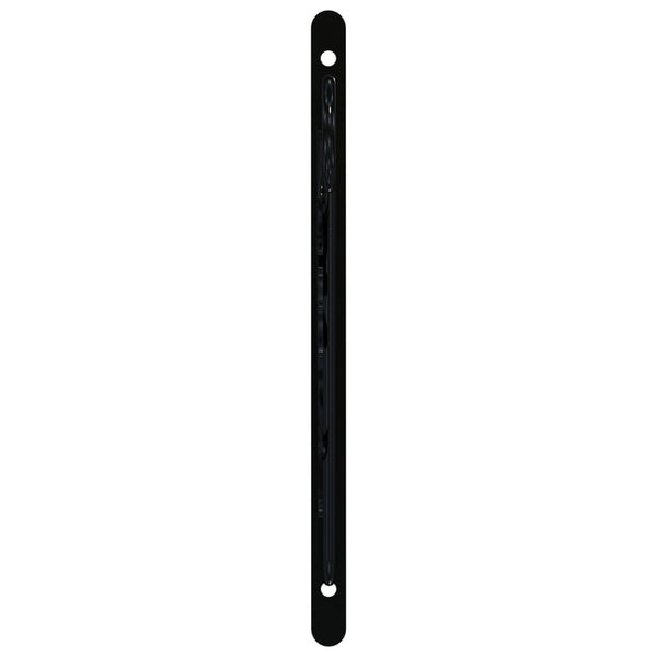 vidaXL Hanging Basket Brackets 4 pcs Black Steel