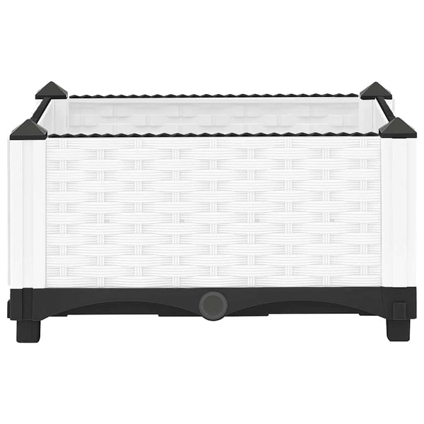 vidaXL Raised Garden Bed 40x40x23 cm Polypropylene