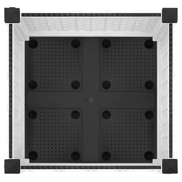 vidaXL Raised Garden Bed 40x40x23 cm Polypropylene