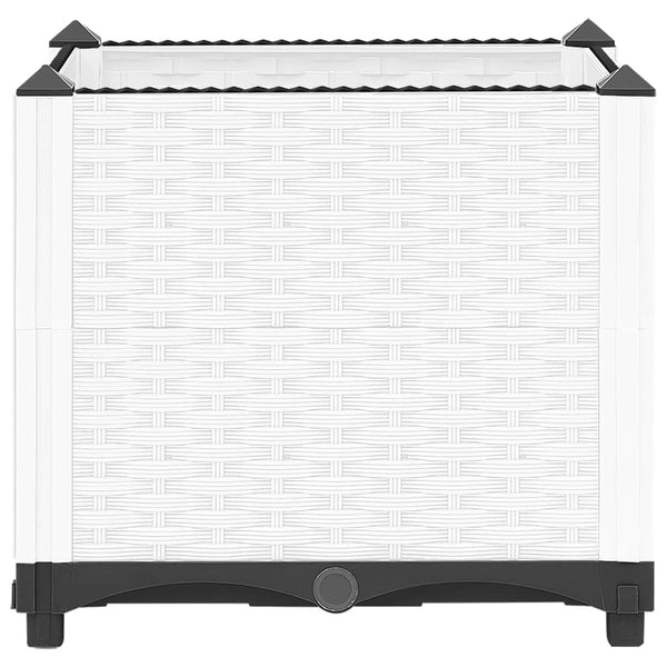 vidaXL Raised Garden Bed 40x40x38 cm Polypropylene