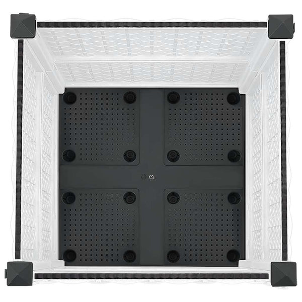 vidaXL Raised Garden Bed 40x40x38 cm Polypropylene