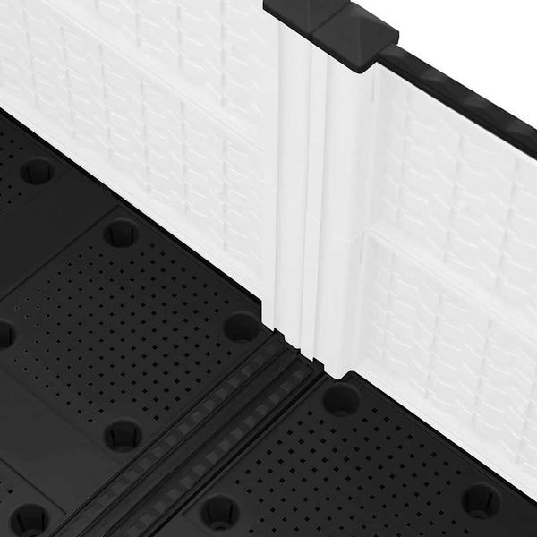vidaXL Raised Garden Bed 80x80x38 cm Polypropylene