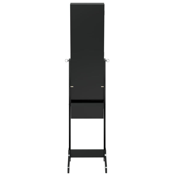 Schwarzer Standspiegel 34x37x146 cm