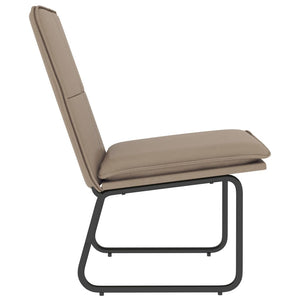 vidaXL Lounge Armchair Cappuccino Brown 54x75x76 cm Faux Leather
