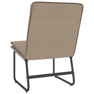 vidaXL Lounge Armchair Cappuccino Brown 54x75x76 cm Faux Leather