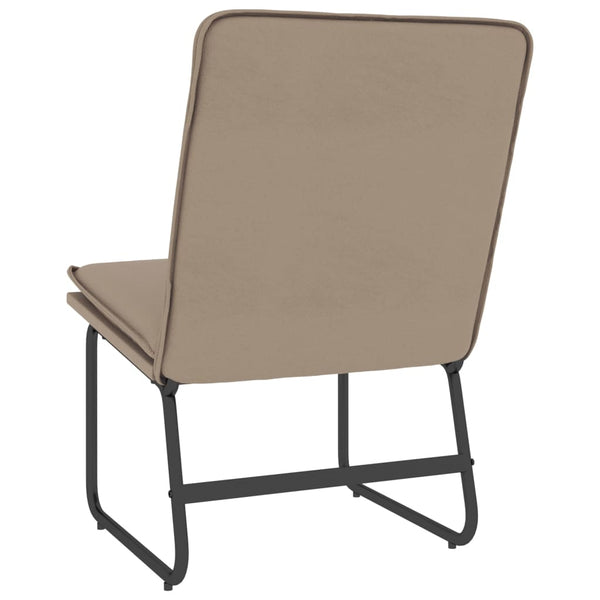 vidaXL Lounge Armchair Cappuccino Brown 54x75x76 cm Faux Leather