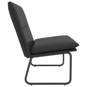 vidaXL Bench Black 100x75x76 cm Artificial Leather