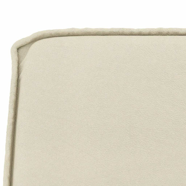 vidaXL Bench Cream 100x75x76 cm Faux Leather