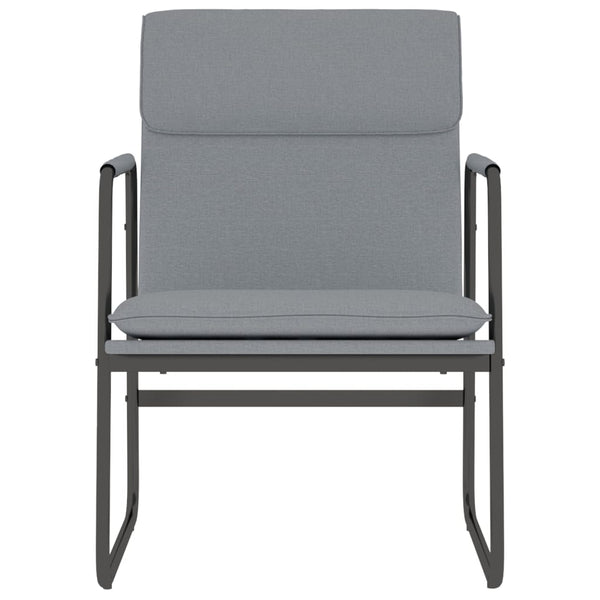 vidaXL Lounge Chair Light Grey 55x64x80 cm Fabric