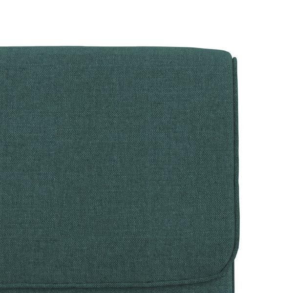 vidaXL Lounge Chair Dark Green 55x64x80 cm Fabric
