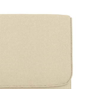 vidaXL Lounge Chair Cream 55x64x80 cm Fabric