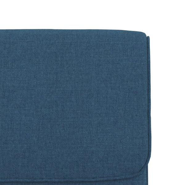 vidaXL Lounge Chair Blue 55x64x80 cm Fabric