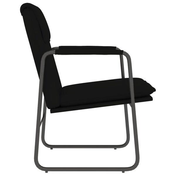 vidaXL Lounge Chair Black 55x64x80 cm Faux Leather