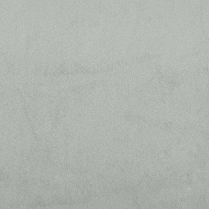 Hellgrauer Samt Sessel 62x79 cm