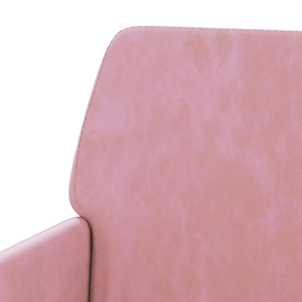 Rosa Samt Sessel 62x79 cm